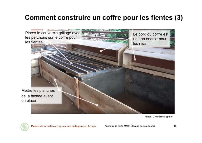 Organic Africa - Logement et espace extérieur